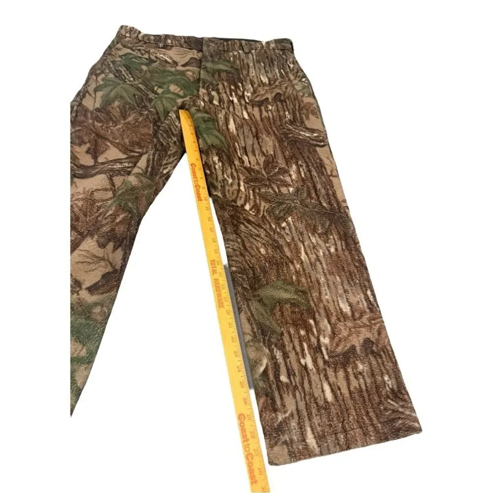 Vintage Cabela’s Whitetail Clothing USA Made Gore-Tex Camo Hunting Pants Mens Lg